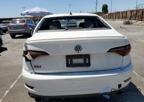 2019 Volkswagen Jetta Gli z USA, uszkodzony, nr VIN 3VW6T7BU7KM192797